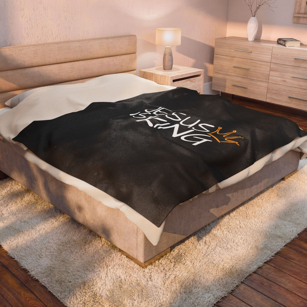 Jesus is king Blanket
