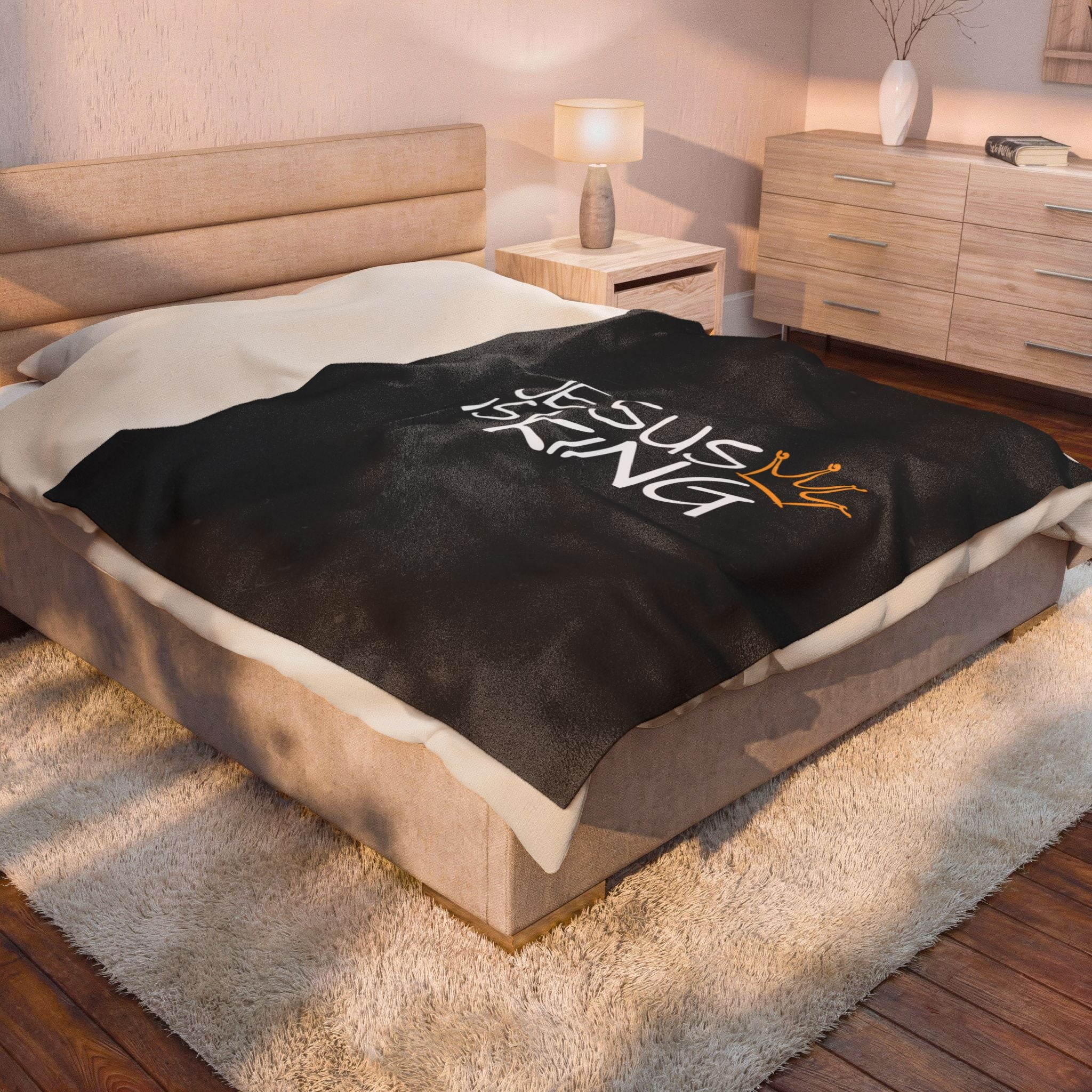 Jesus is king Blanket