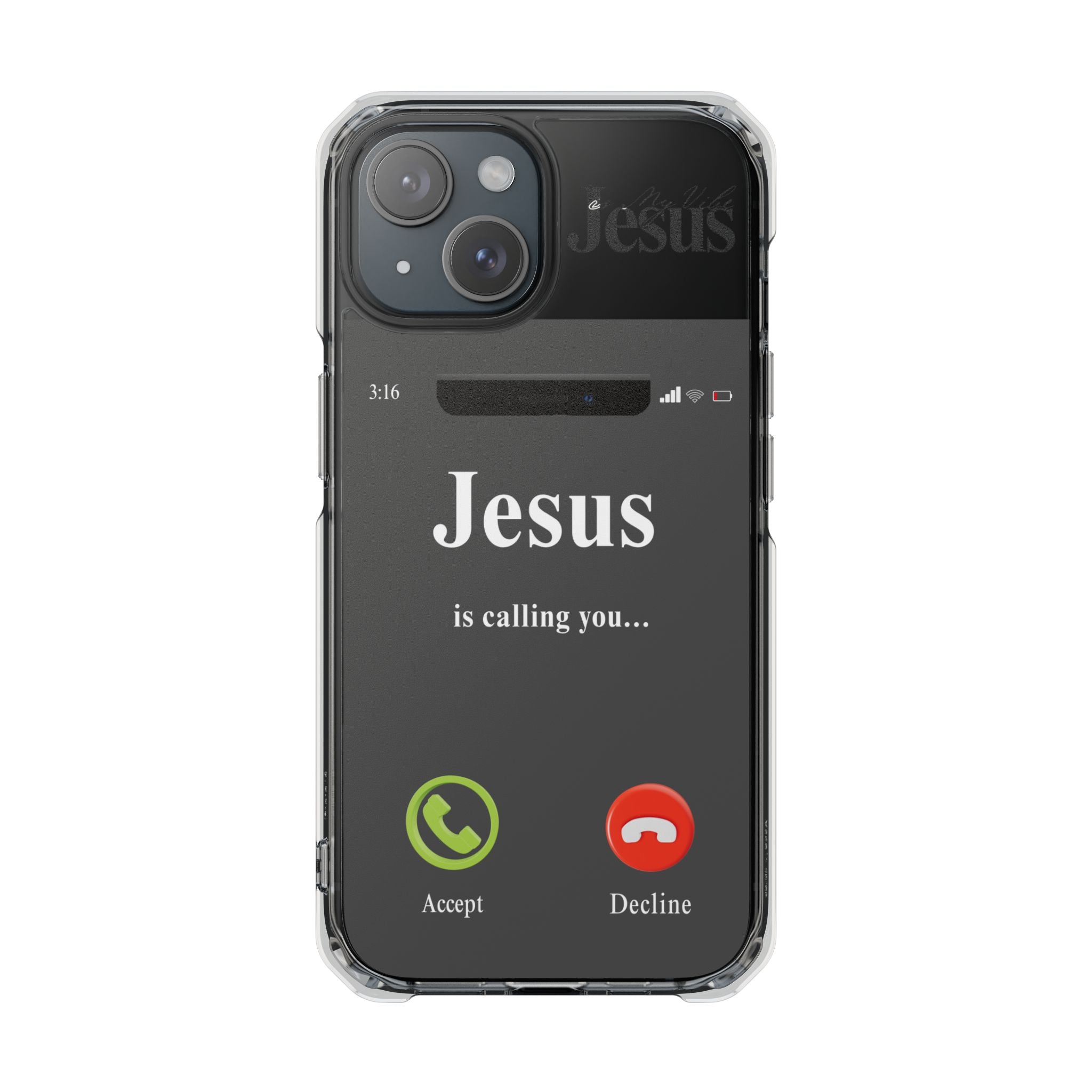"Jesus Is Calling You" Magnetic case