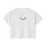 "Love Like Jesus" Women's boxy shirt