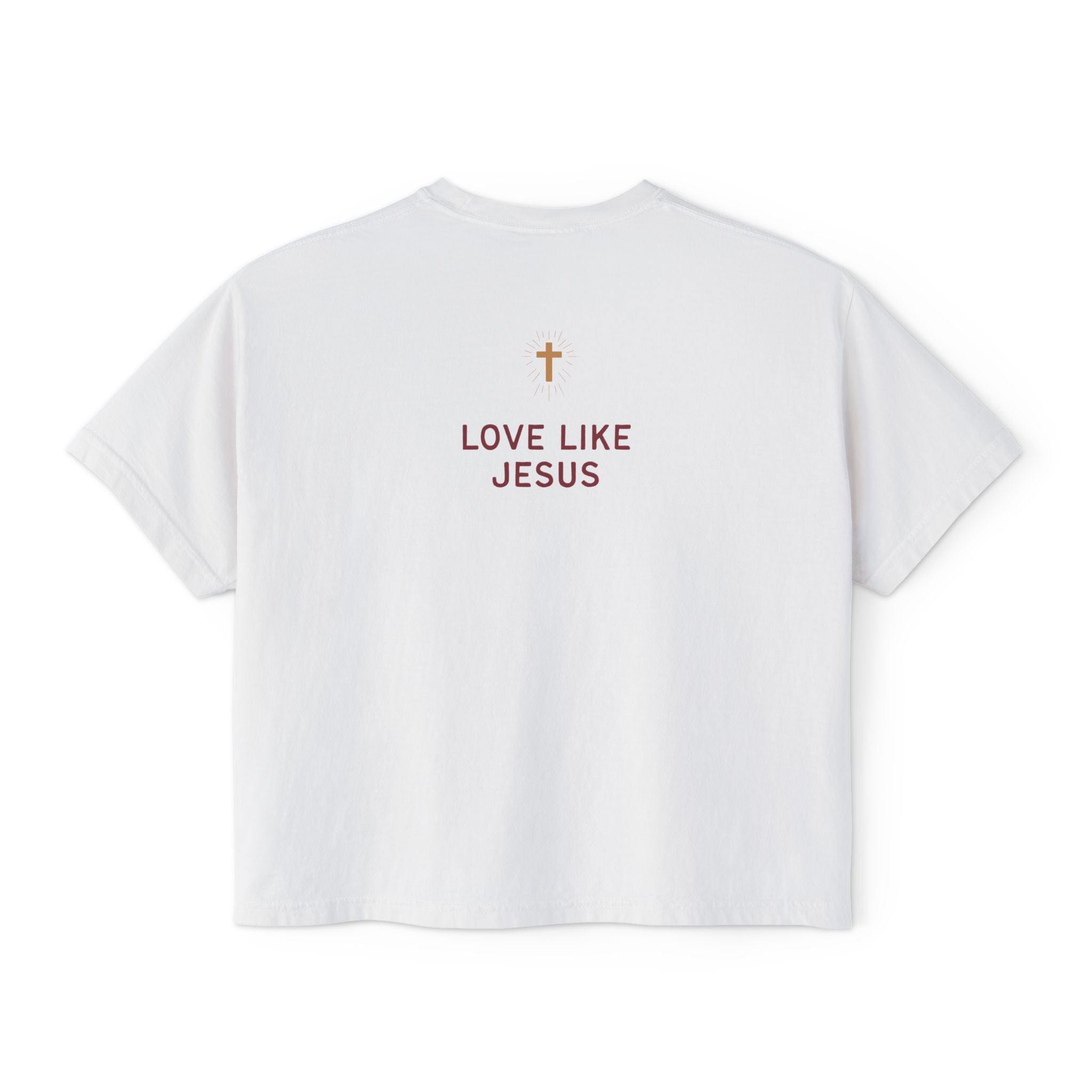 "Love Like Jesus" Women's boxy shirt