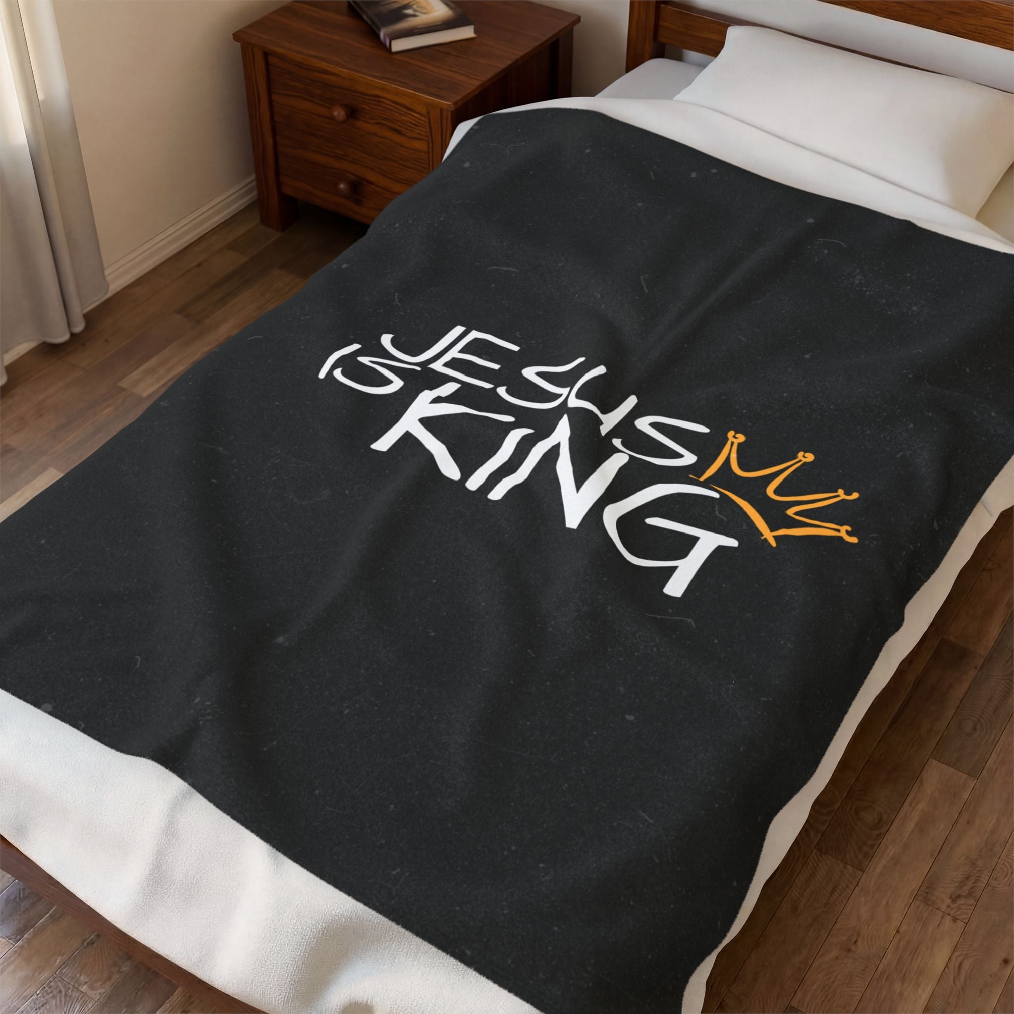 Jesus is king Blanket