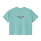 "Love Like Jesus" Women's boxy shirt
