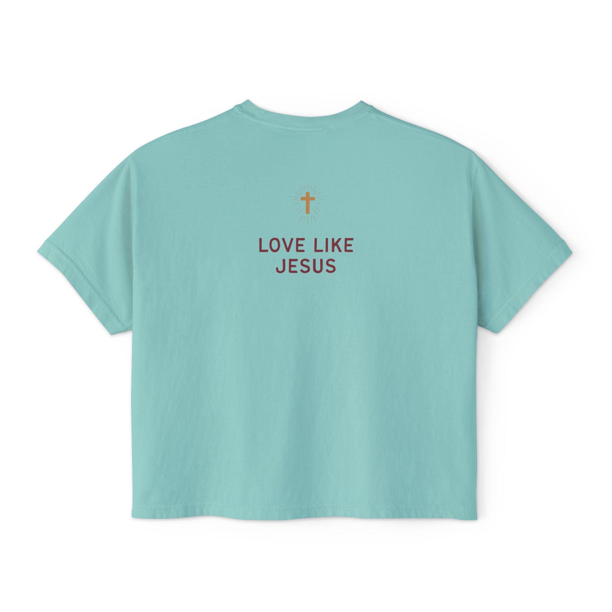 "Love Like Jesus" Women's boxy shirt