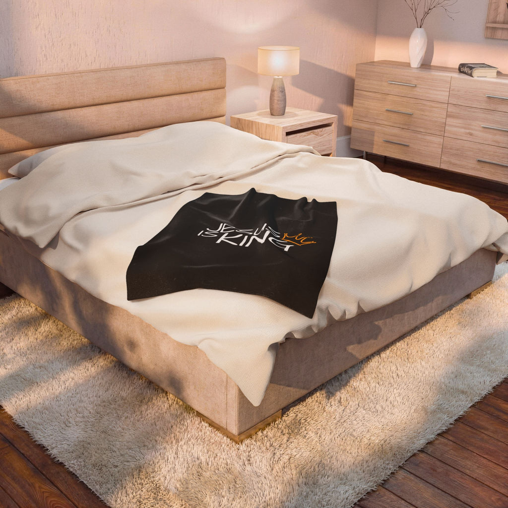 Jesus is king Blanket