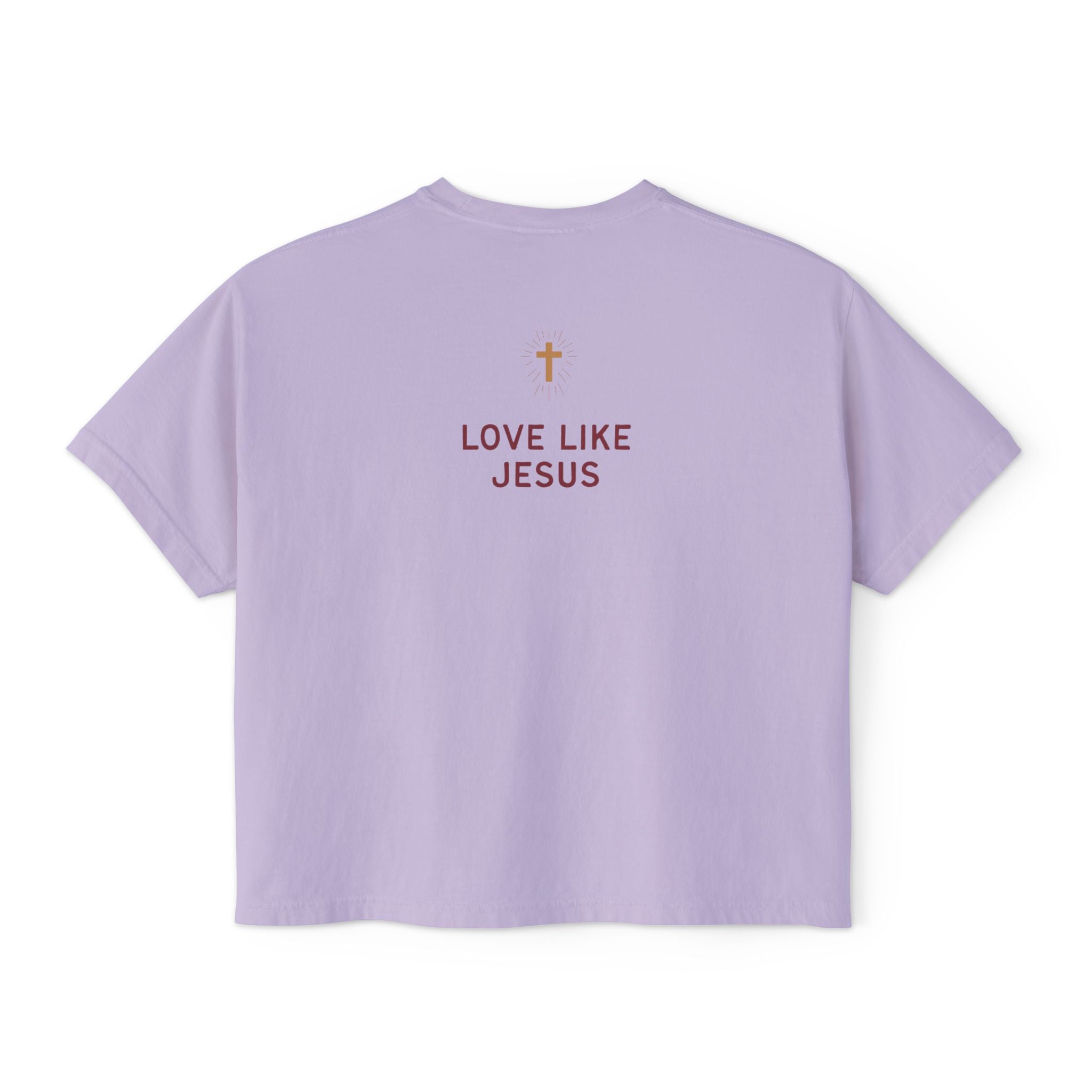 "Love Like Jesus" Women's boxy shirt
