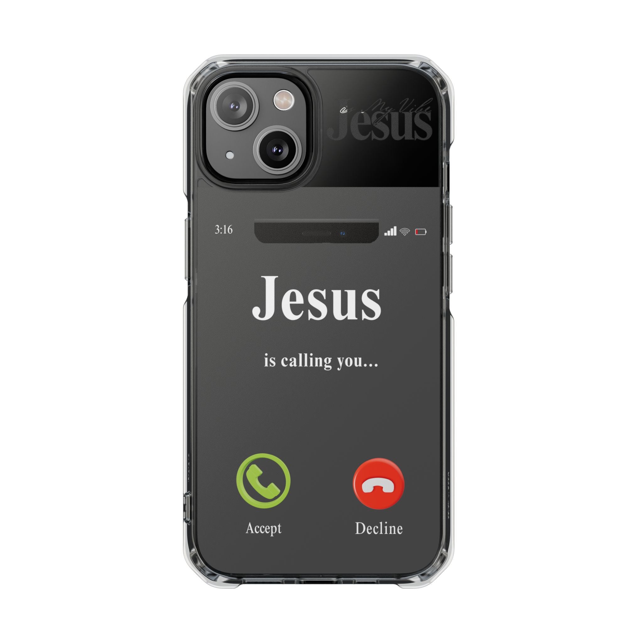 "Jesus Is Calling You" Magnetic case