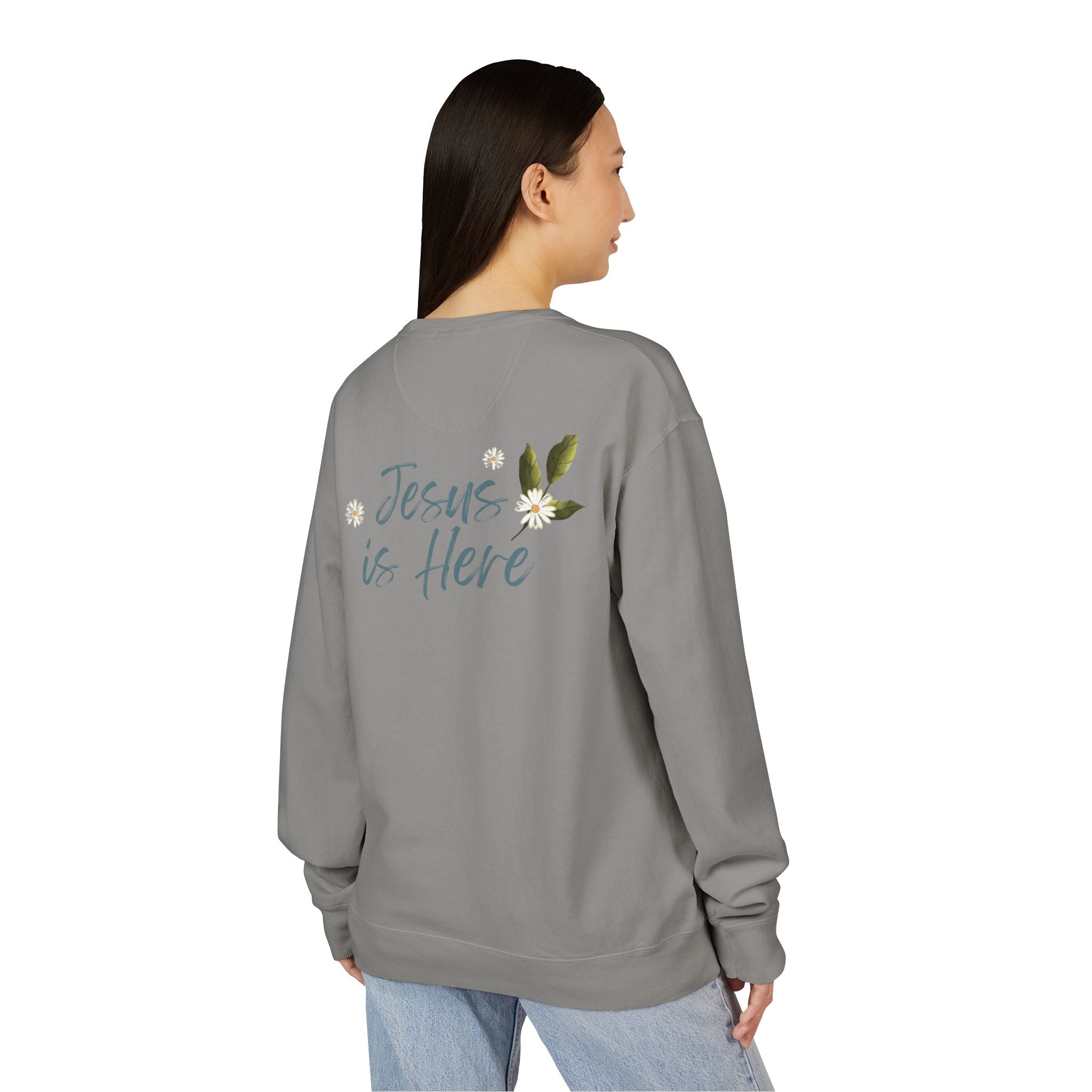 Jesus Is Here Crewneck