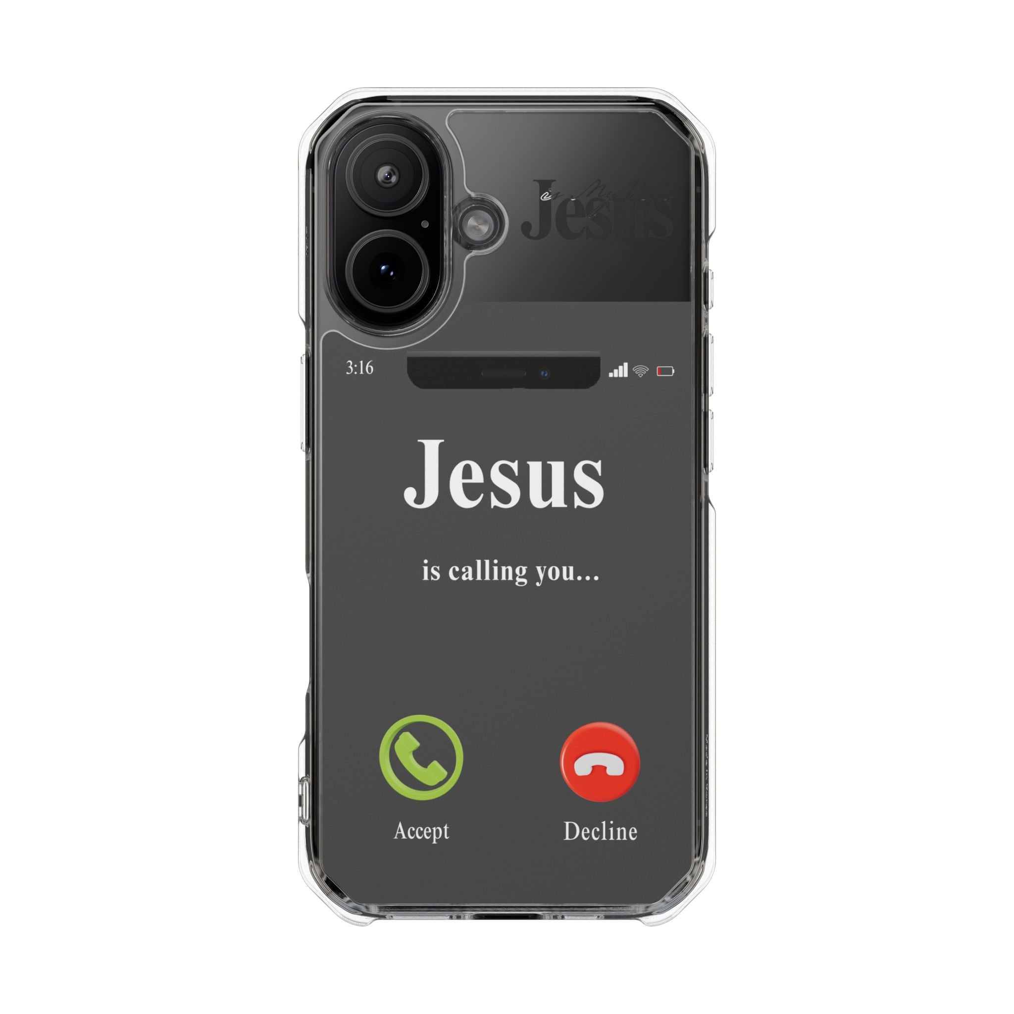 "Jesus Is Calling You" Magnetic case