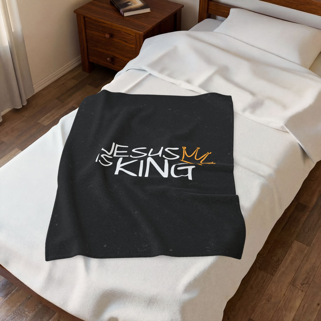 Jesus is king Blanket