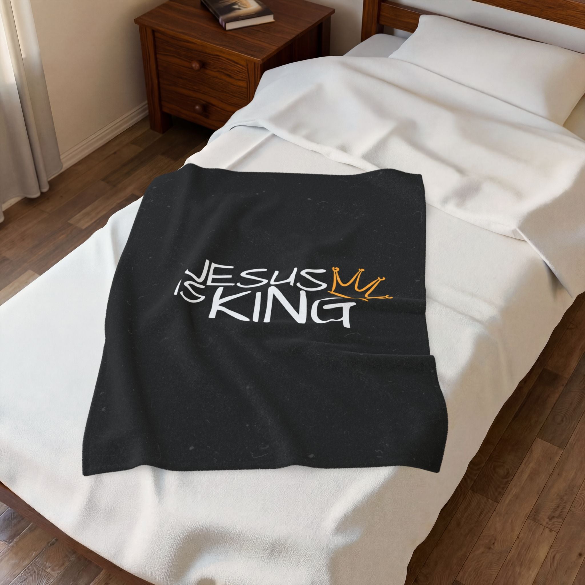 Jesus is king Blanket